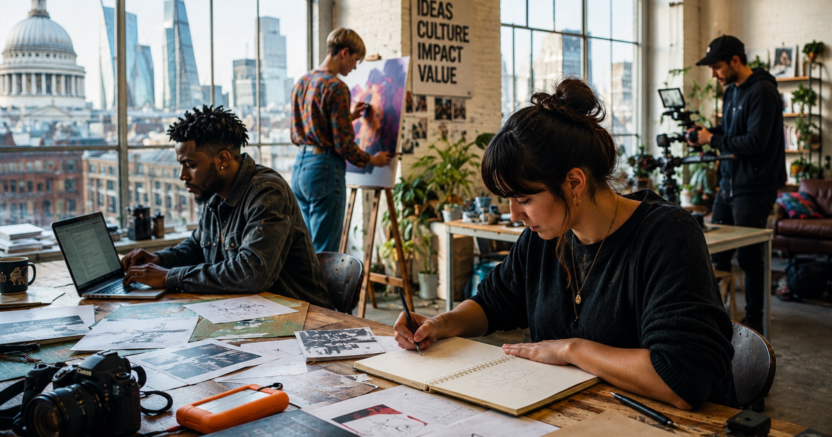 The Hidden Layer of Creative Entrepreneurs in the UK